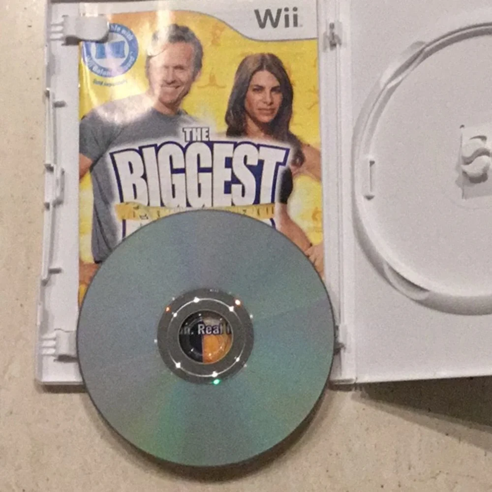 Jillian Michaels Fitness Ultimatum Nintendo Wii Game & The Biggest Loser Wii